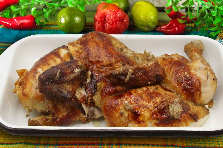 Roasted chicken