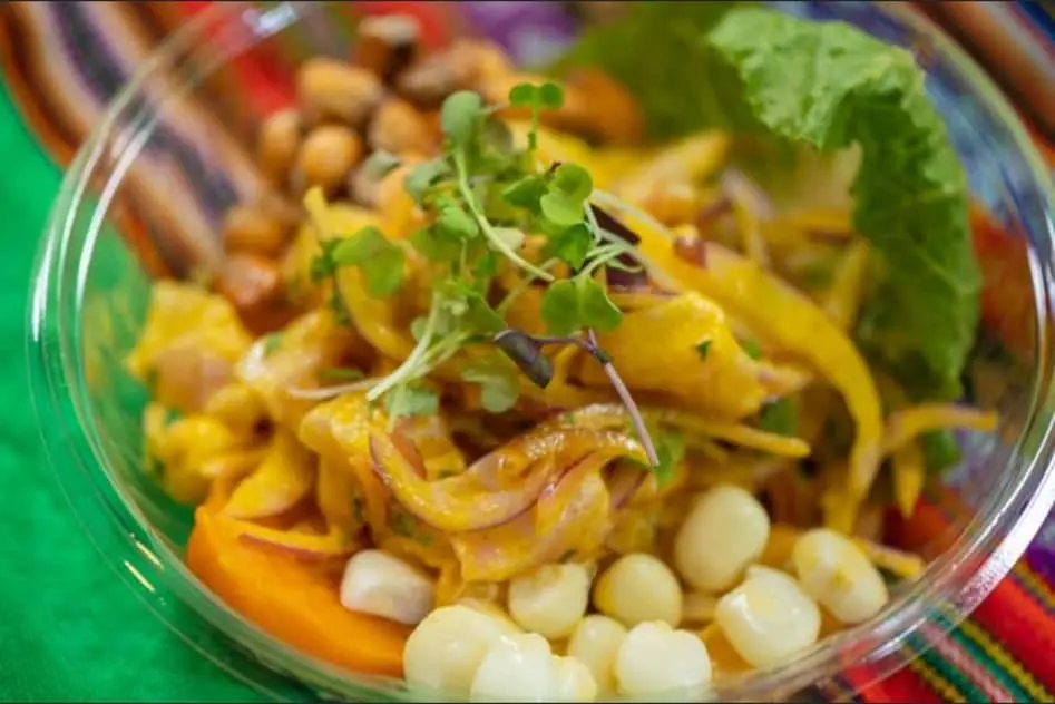 Spaghetti with vegetables